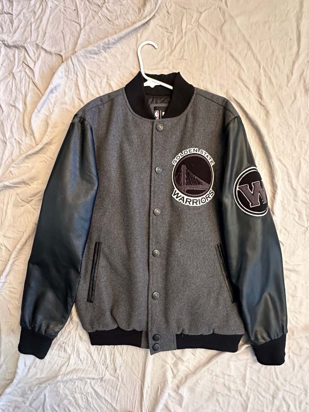 NBA Golden State Warriors Varsity Jacket Medium